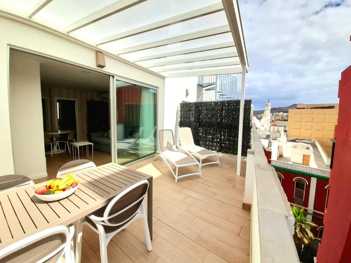 Malibu Canteras Atico 22 Con Terraza - Penthouse With Terrace (Adults Only) Las Palmas de Gran Canaria Dış mekan fotoğraf